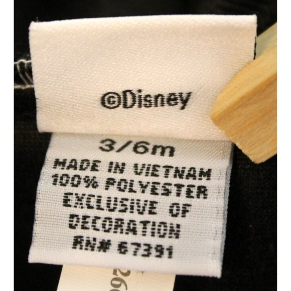 Disney Mickey Mouse Toys R Us Baby 3 - 6 Mths Jumper 1pc Costume Tux Jacket - Picture 8 of 9